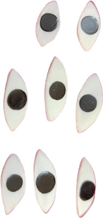 Shyam Diwane Laddu Gopal Ji Set of 4 eyes (netr) for size 5 dress.