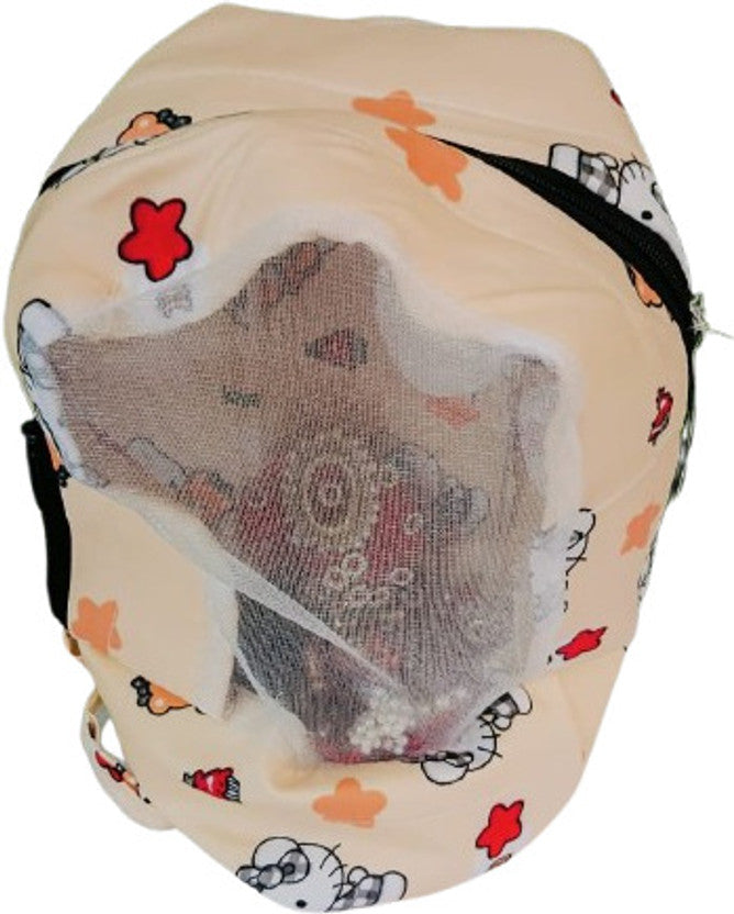 Shyam Diwane Laddu Gopal G Zipper Traveler Bag for hand carrying Laddu Gopal dresses.