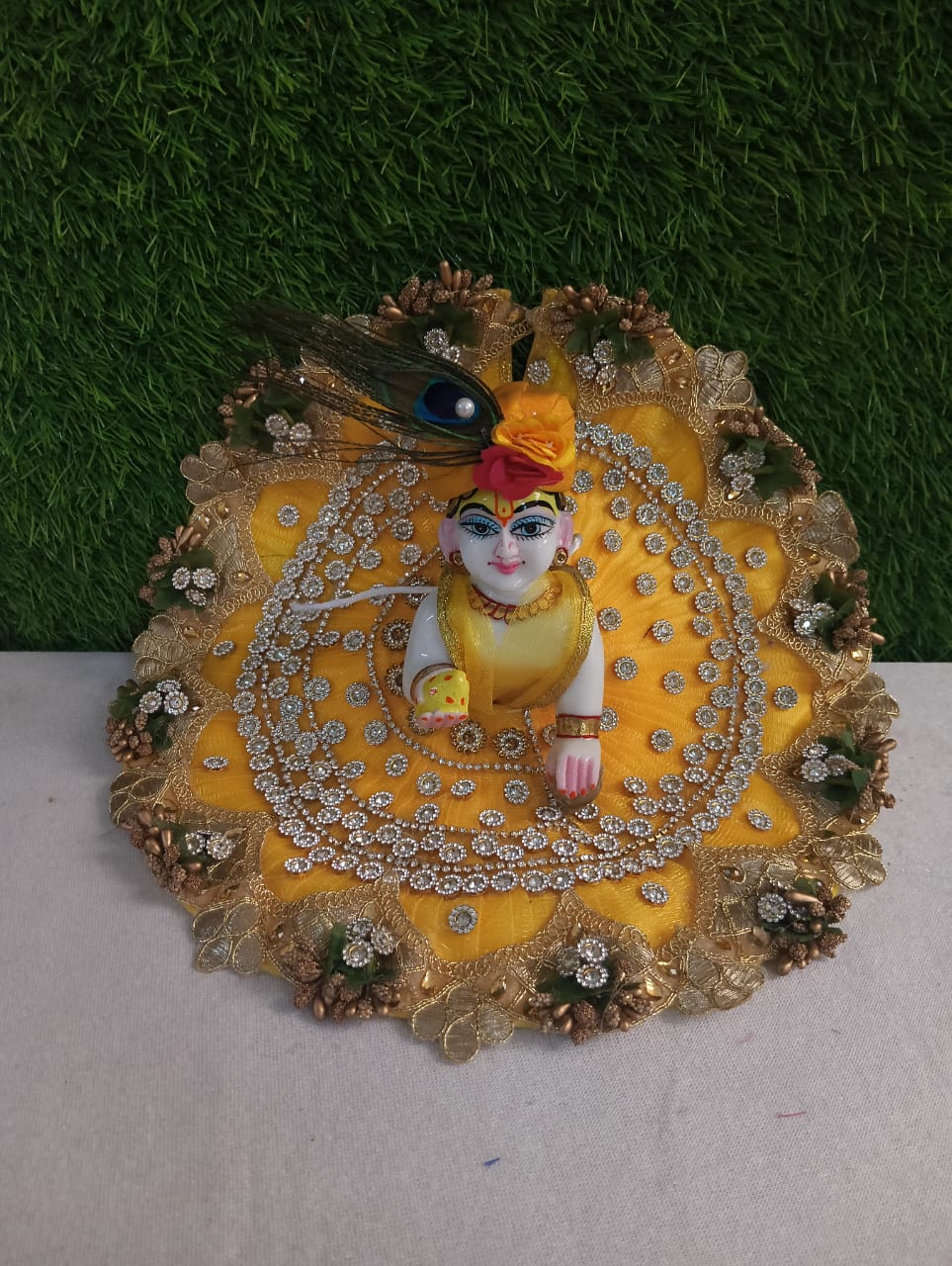 Shyam Diwane Laddu Gopal fancy HEAVY with pagdi