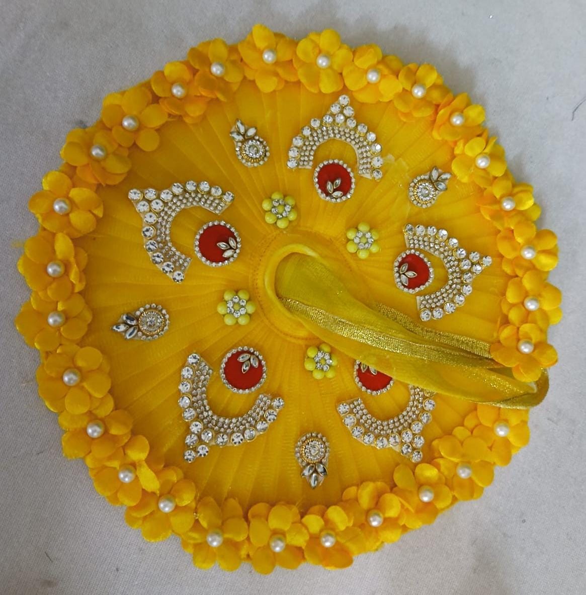 Shyam Diwane Laddu Gopal fancy heavy dress with pagdi
