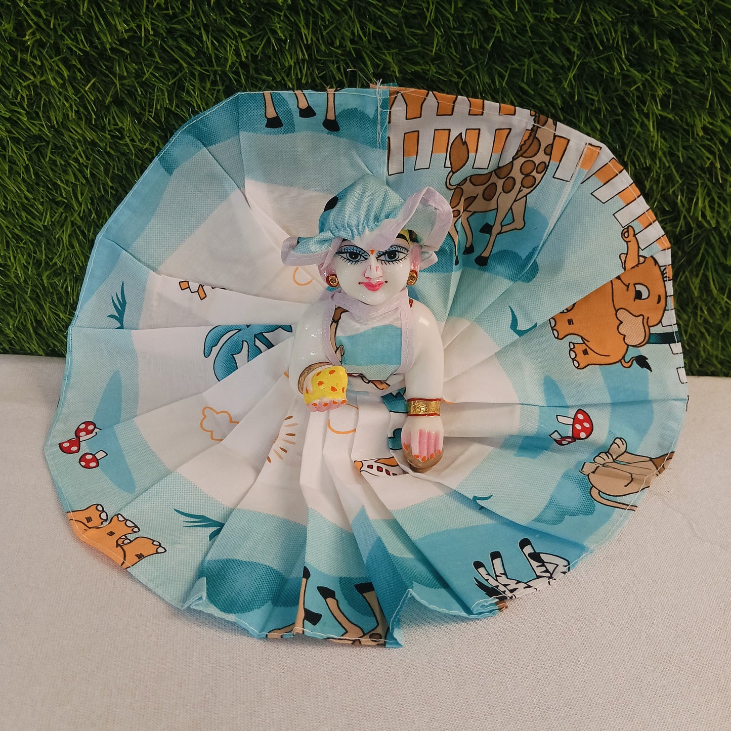 pack of 4 Shyam Diwane Laddu Gopal summer pure cotton dress