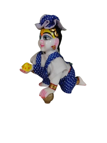 pack of 8 Shyam Diwane Laddu Gopal summer cotton bib suit (Copy)