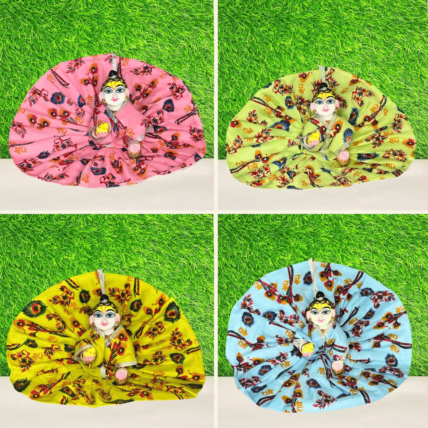 radhey radhey combo premium laddu gopal dress