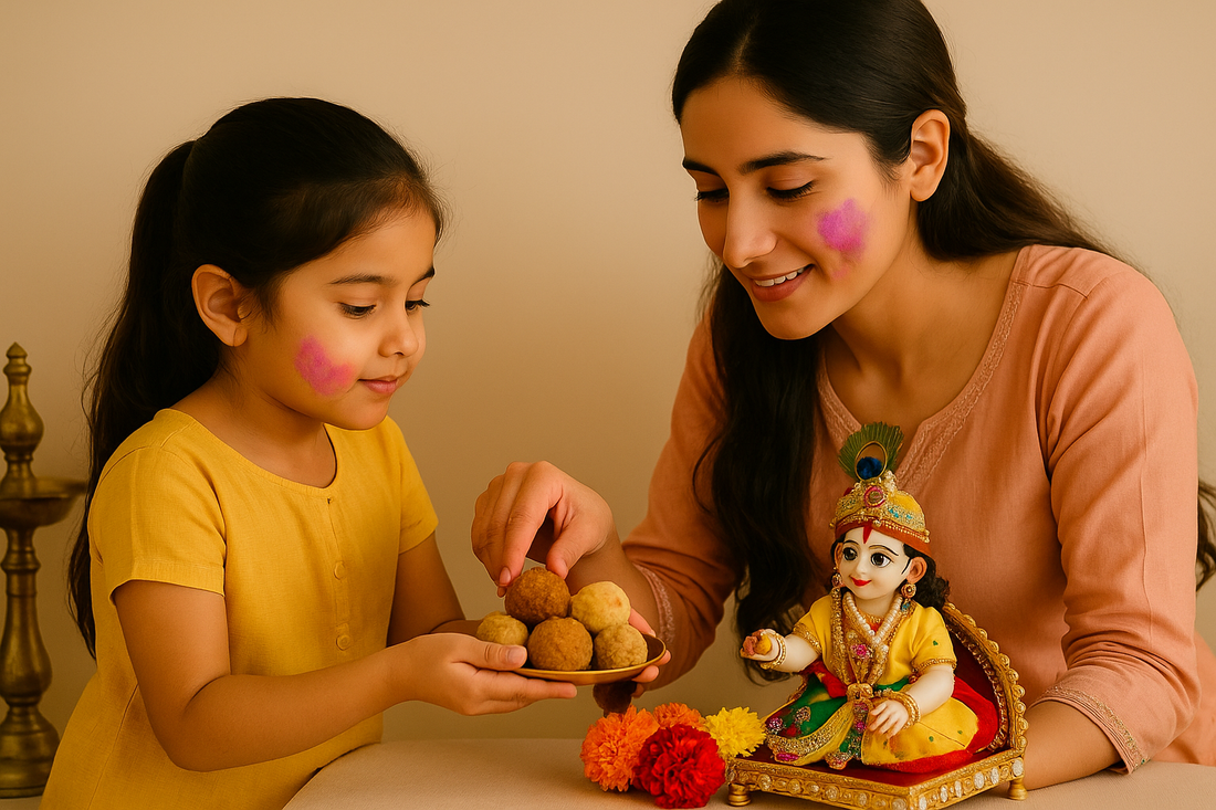 Nurturing Compassion: Teaching Children About Laddu Gopal Seva