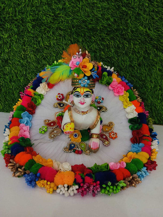 Shyam Diwane Laddu Gopal Ji Holi New Heavy Fancy Multi Dress Size 0-1