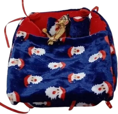 Shyam Diwane Size 0-6 Laddu Gopal Ji Winter Reversible Gaddi Set Dress