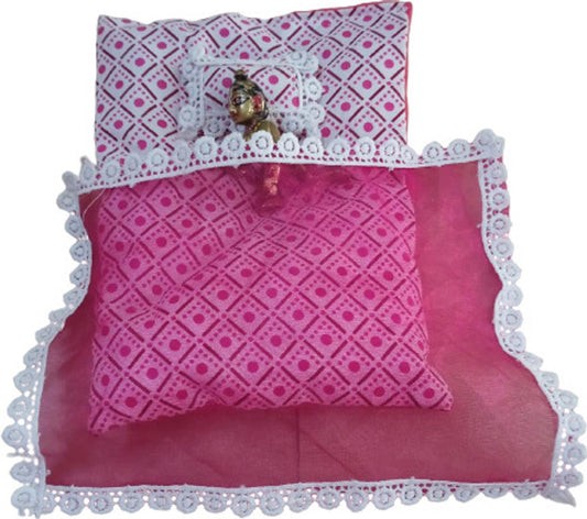 Shyam Diwane Laddu Gopal Ji cotton bister set size 5 to 6 with dress.