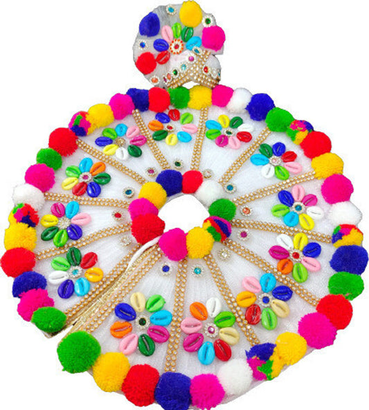 Shyam Diwane Laddu Gopal Ji Janmashtami Special Heavy Fancy Choli Pagadi Size 1 D2220 Dress