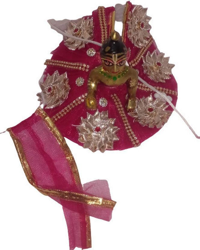 Shyam Diwane Laddu Gopal Ji fancy heavy dress choli, size 1, D1317.