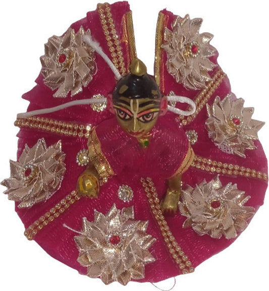 Shyam Diwane Laddu Gopal Ji Fancy Heavy Dress Choli Size 2 D1621