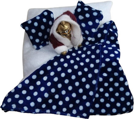 Shyam Diwane Laddu Gopal Ji Winter Bister Set Size 0-3 with a randomly selected color dress (D515).