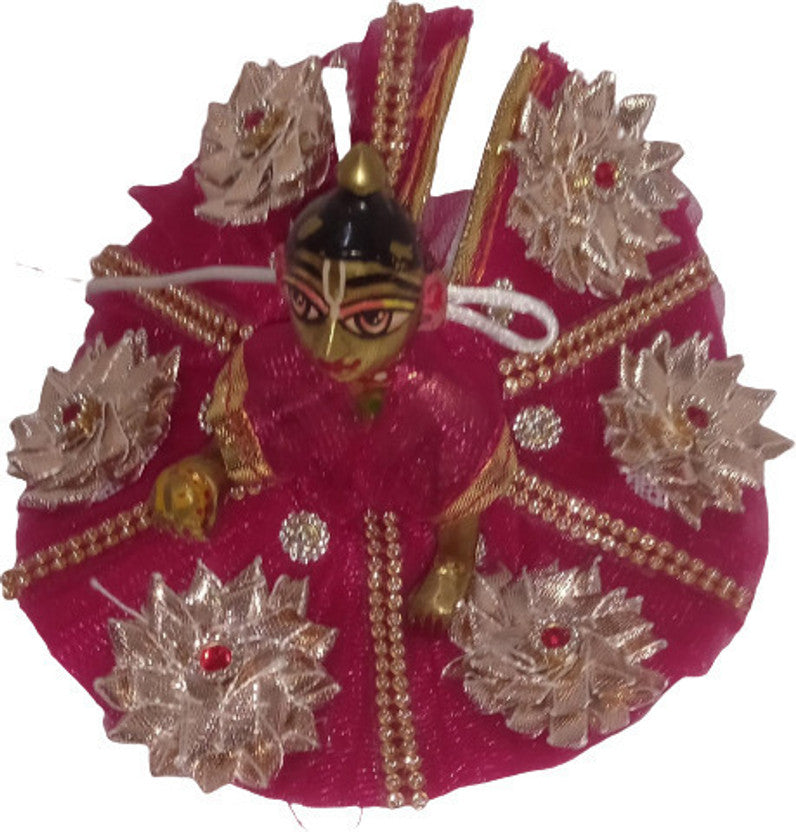 Shyam Diwane Laddu Gopal Ji fancy heavy dress choli size 1 D1317