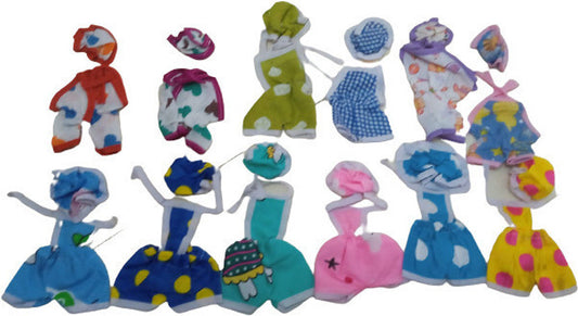 Shyam Diwane Bal Gopal Ji Combo featuring 12 cotton jumpsuits in size 3-4. The jumpsuits have a random design. d634 dress