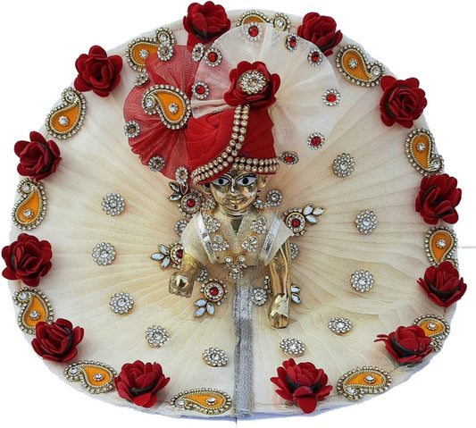 Shyam Diwane KJPG Creations Size 1 No Laddu Gopal Thakur Ji Bal Krishna Kanha Ji D2105 Dress