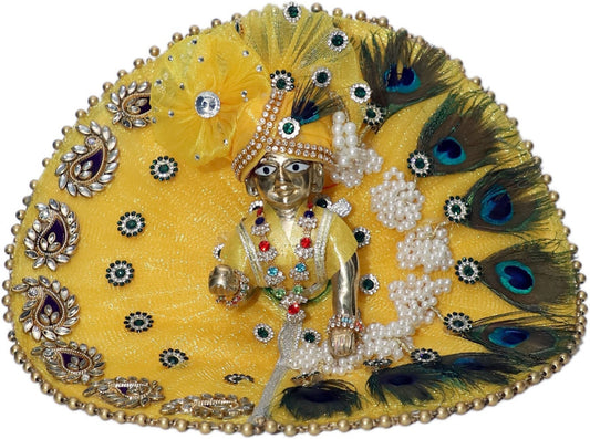 Shyam Diwane KJPG Creations Size 2 Laddu Gopal Thakur Ji Bal Krishna Fancy Kanha Ji D717 Dress