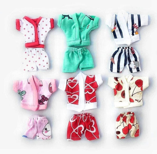 Shyam Diwane Laddu Gopal dresses, size 0 to 1, pack of 6, design D2005.