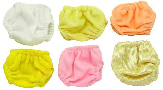 Shyam Diwane Laddu Gopal Ji Nappy Grip Size 0-1 Combo Set with 6 D874 Dresses