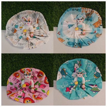 pack of 4 Shyam Diwane Laddu Gopal summer pure cotton dress