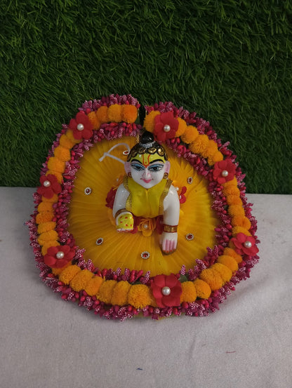 Shyam Diwane Laddu Gopal fancy dress with mukut