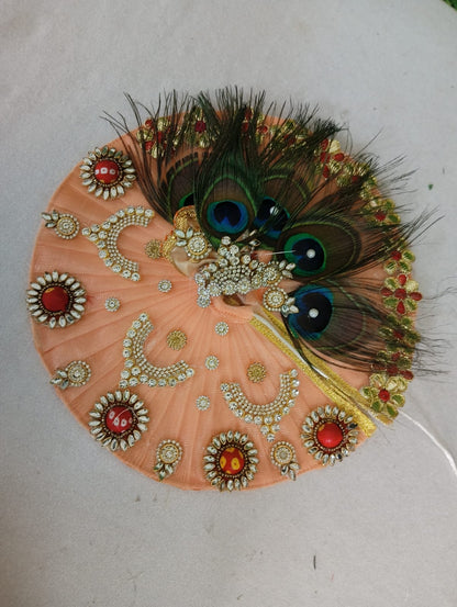 Shyam Diwane Laddu Gopal fancy dress with mukut