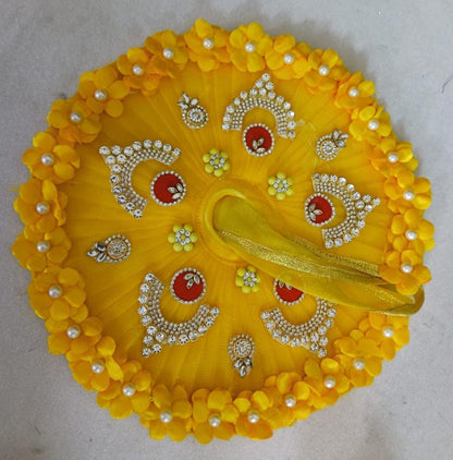 Shyam Diwane Laddu Gopal fancy heavy dress with pagdi