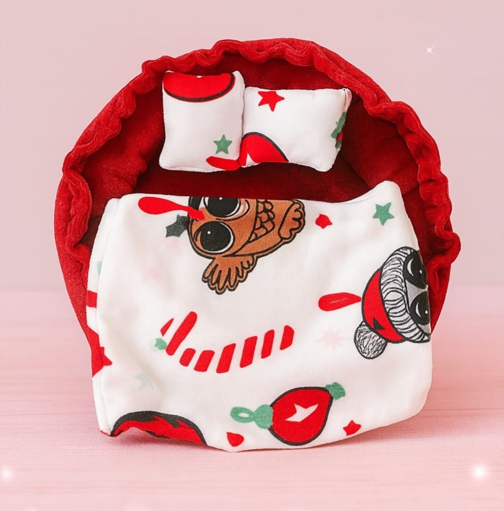 Shyam Diwane Laddu Gopal winter wollen soft bister gaddi set