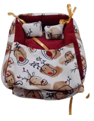 Shyam Diwane Laddu Gopal fancy winter gaddi bister set