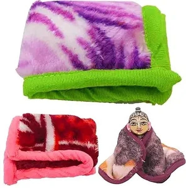 pack of 3 Shyam Diwane Laddu gopal winter blankit