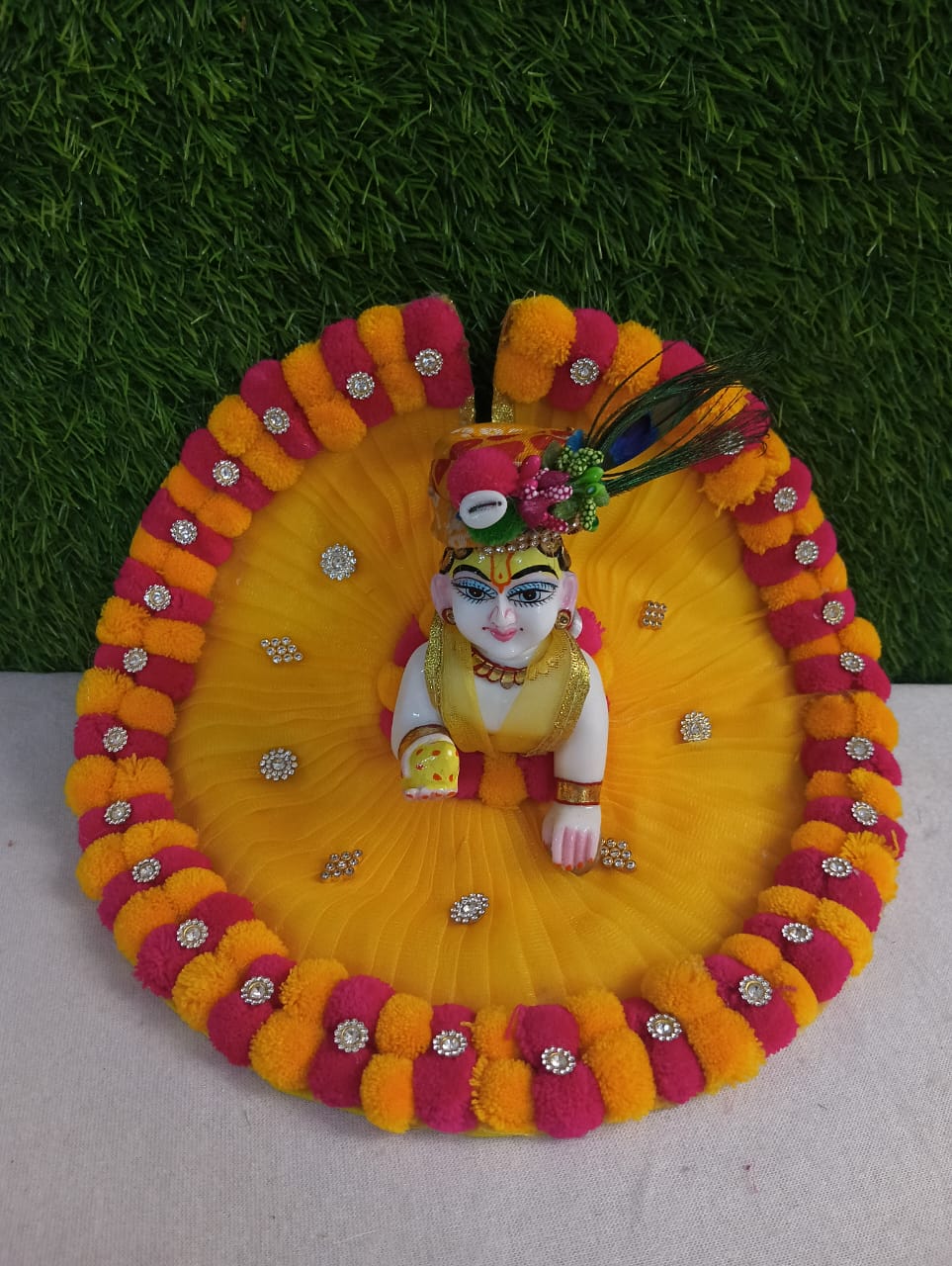 Shyam Diwane Laddu Gopal fancy HEAVY with pagdi