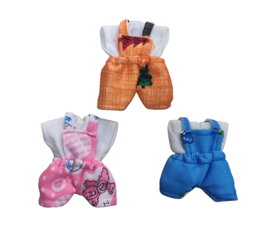 Shyam Diwane Laddu Gopal winter bib suit [pack of 4]