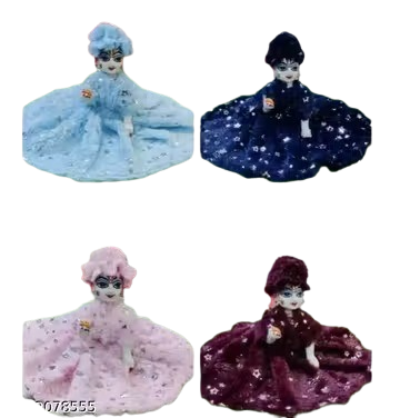 Shyam Diwane Laddu Gopal winter wollen chamki dress [pack of 4]