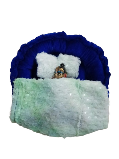 Shyam Diwane Laddu Gopal winter velvet gaddi